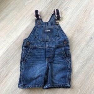 Oshkosh Vestbak Overall Shorts 18 months